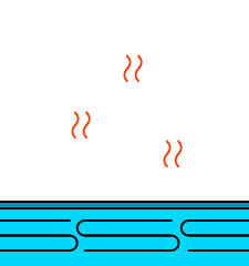 Fußbodenheizung