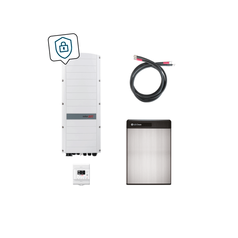 SolarEdge StorEdge RWS-Wechselrichter SE7K mit LG RESU 12