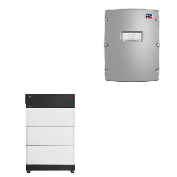 BYD Battery-Box Premium LVS 12.0 mit SMA SI 8.0H-13