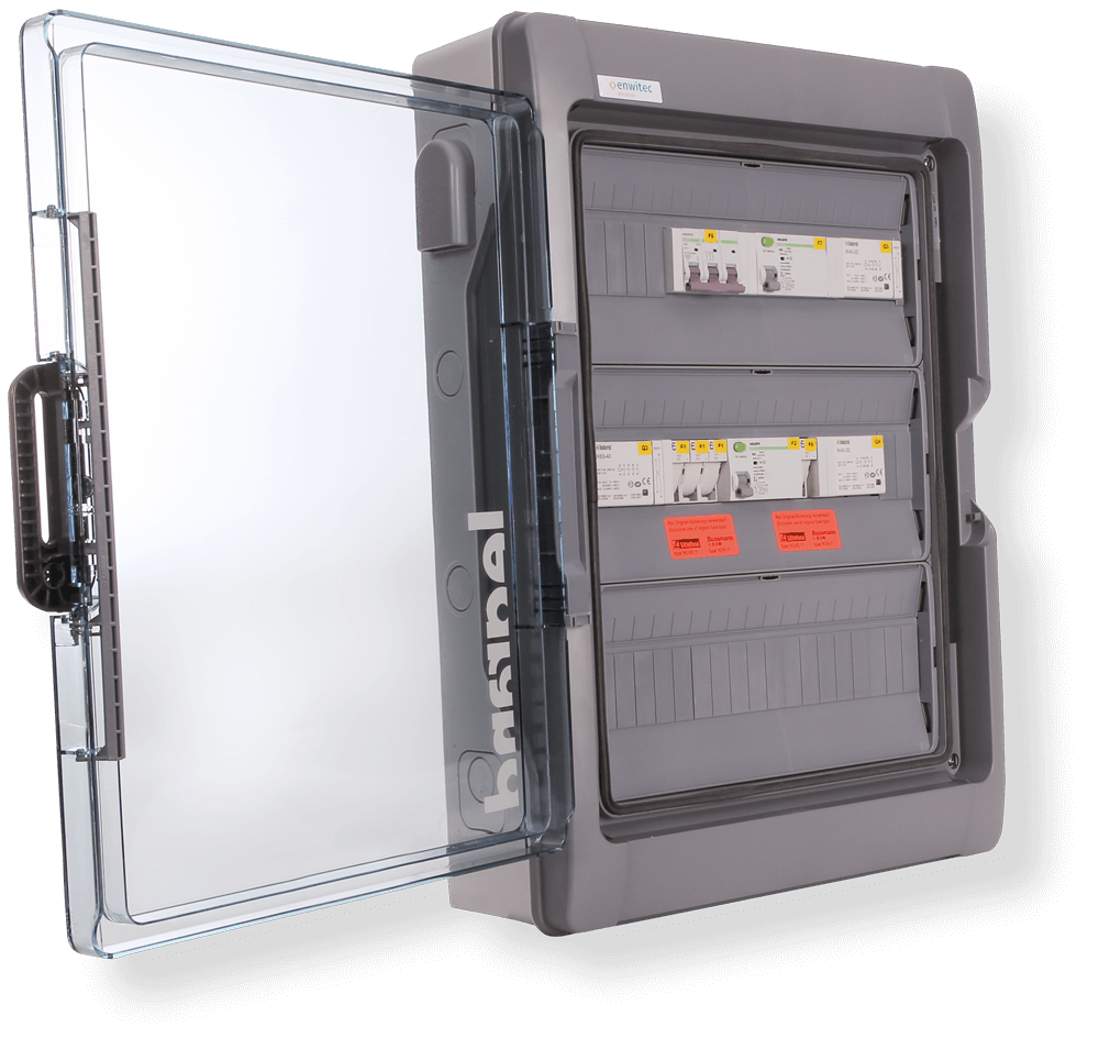 enwitec Umschalteinrichtung 3 x SMA  Sunny Island Pmax 35kW 