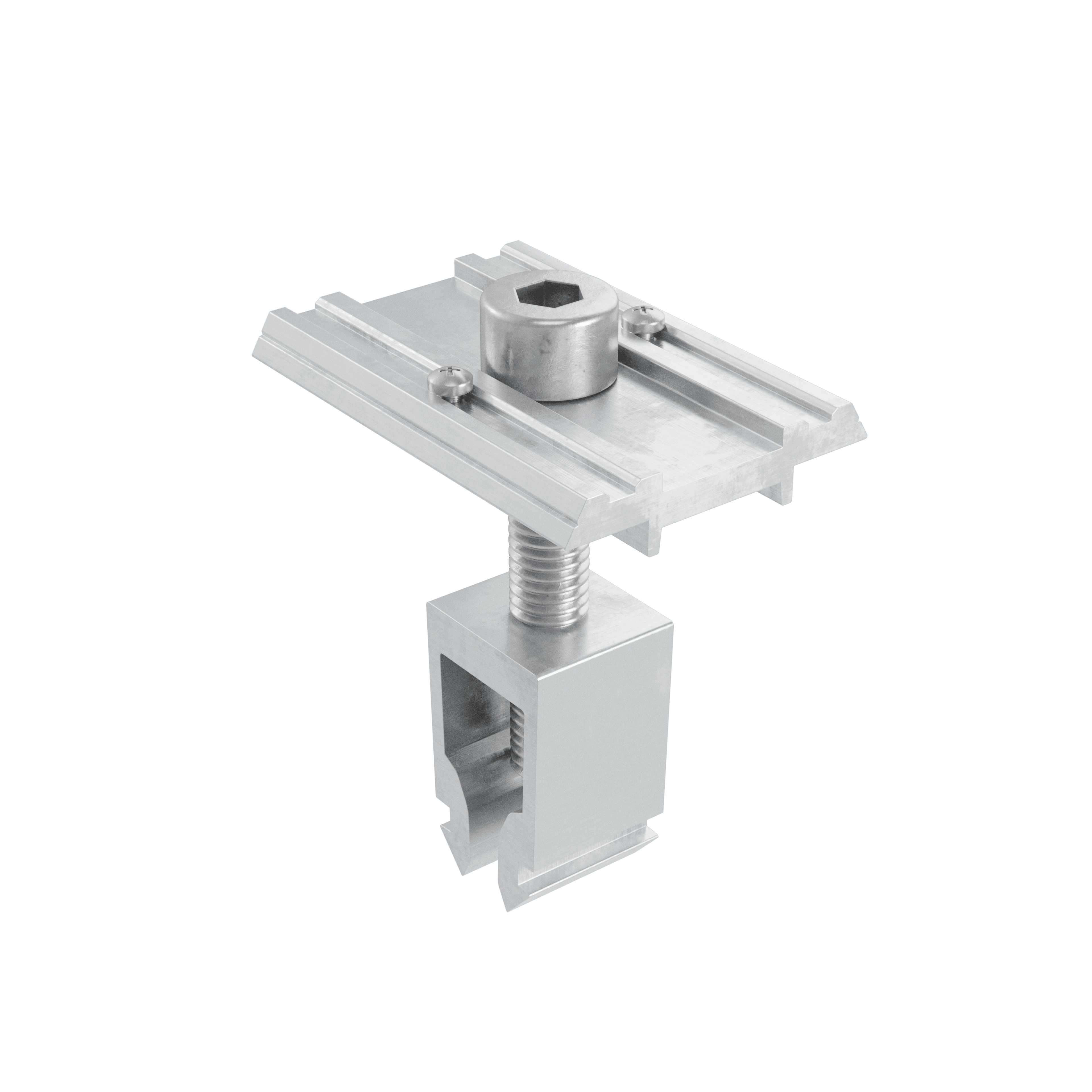 Alumero easyCLAMP Mittelklemme mit Pin, 28 - 42 mm