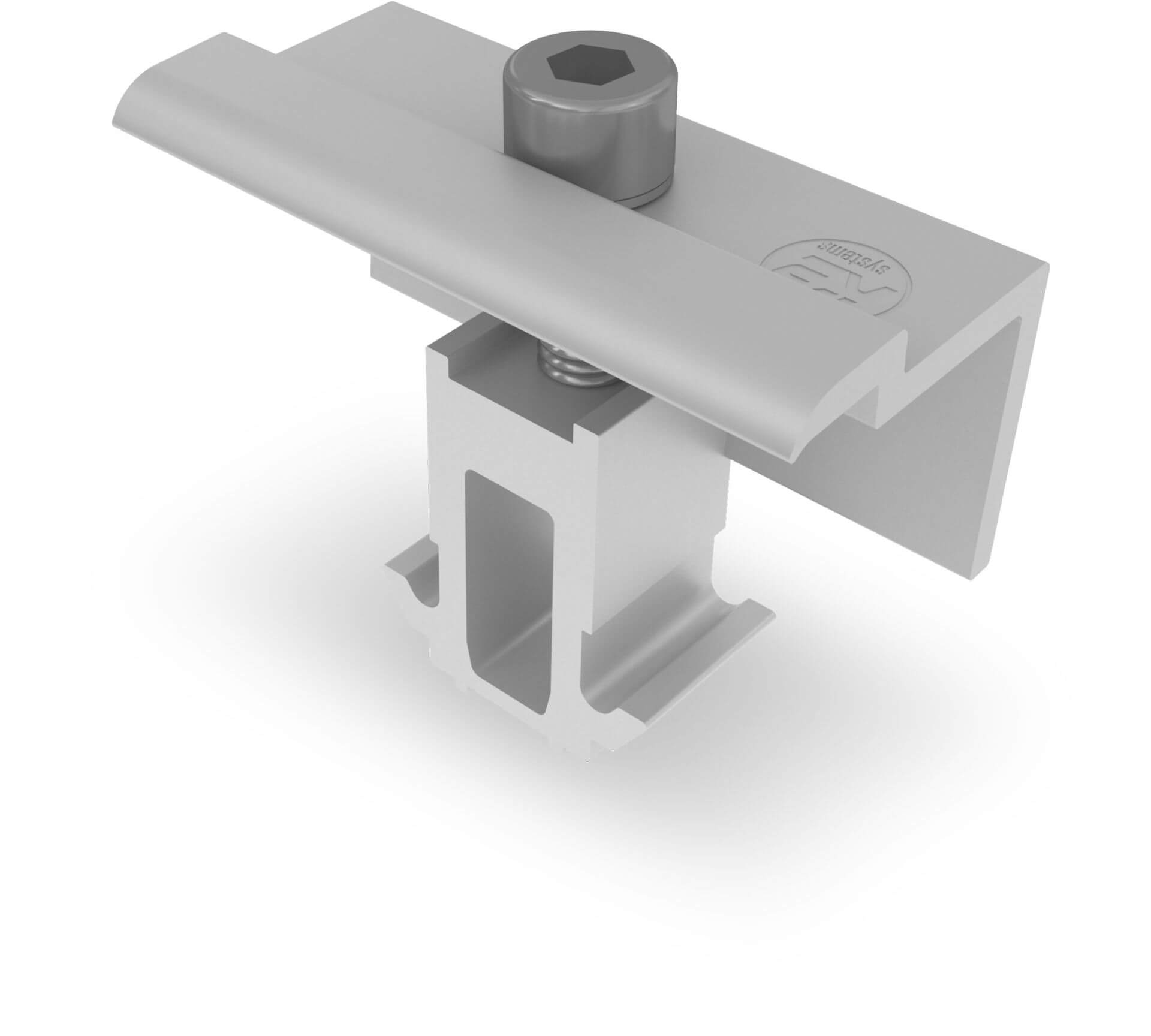 K2 DomeClamp EC Set 30 - 50, silber