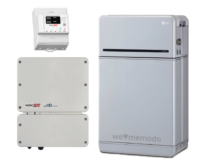 LG RESU 10H Prime & StorEdge SE3680H-RWS00BEO4 LG RESU 10H Prime & SolarEdge StorEdge Einphasen Wechselrichter SE3680H-RWS00BEO4