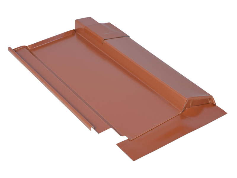 Marzari Metalldachplatte Typ Grande 280, rot