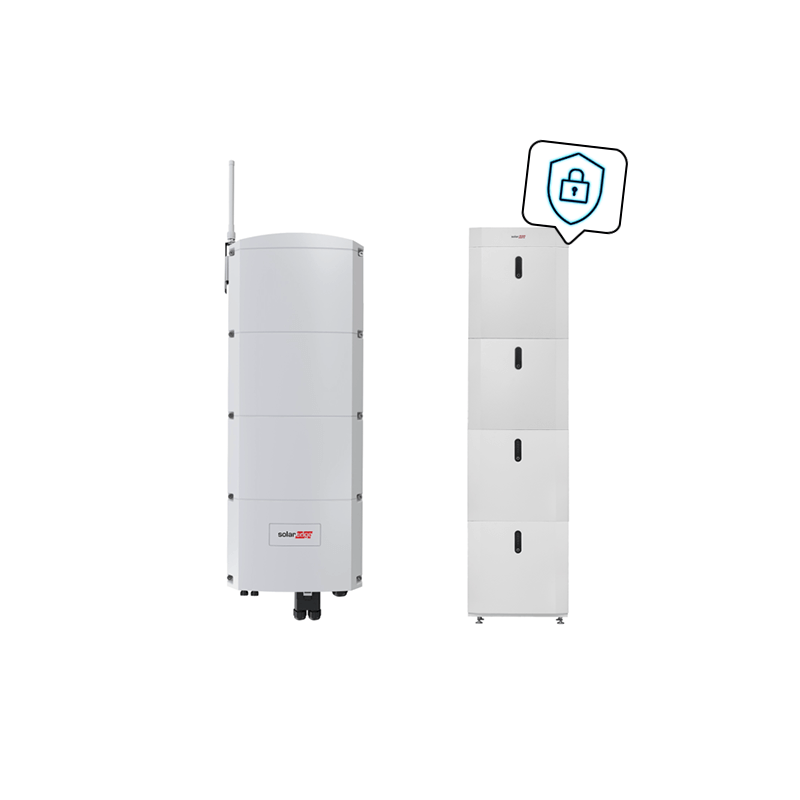 SolarEdge Home Paket mit SE10K-RWB48 und 19,4 kWh Meter/Backup frei wählbar