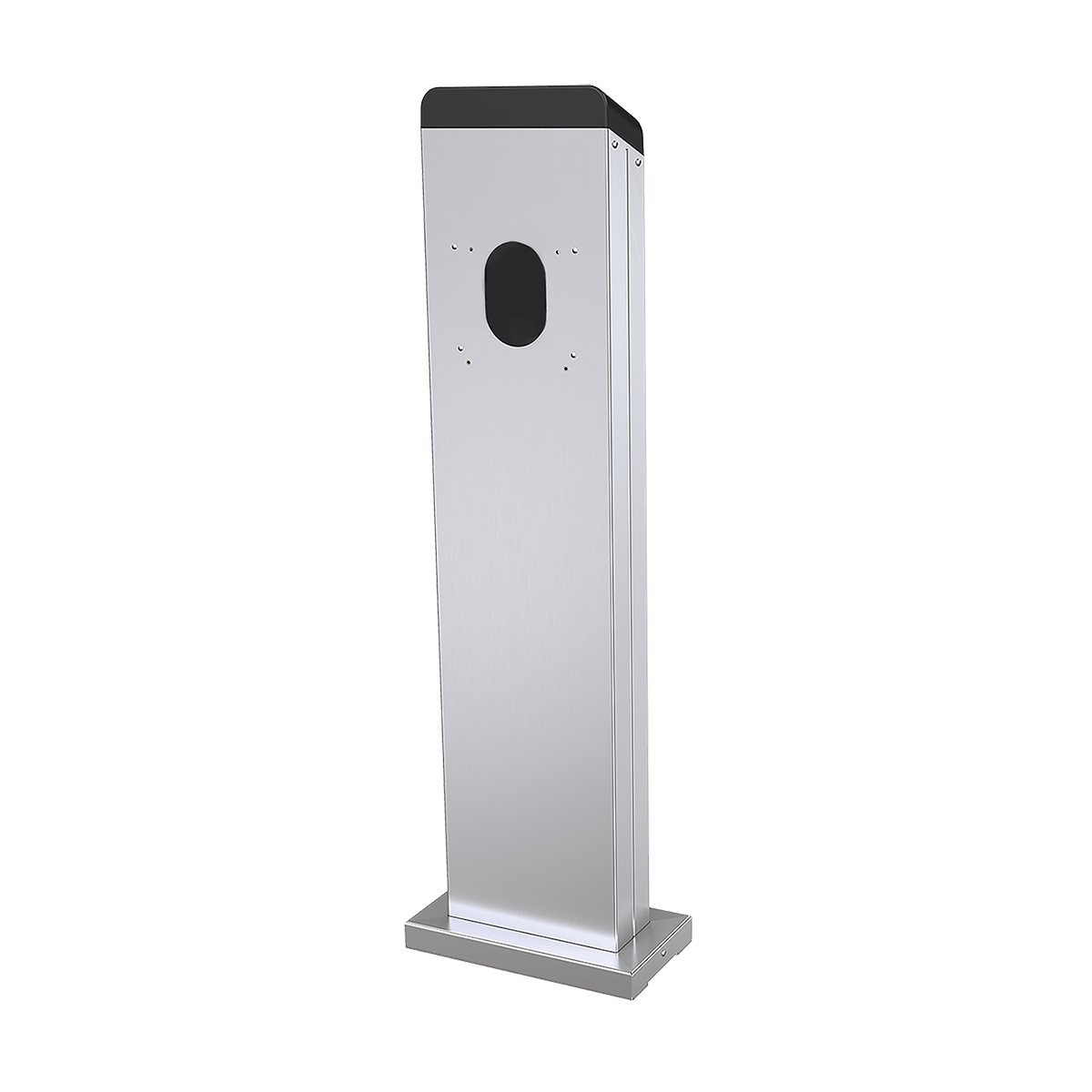 Mennekes Edelstahlsäule für 2 Stk. AMTRON