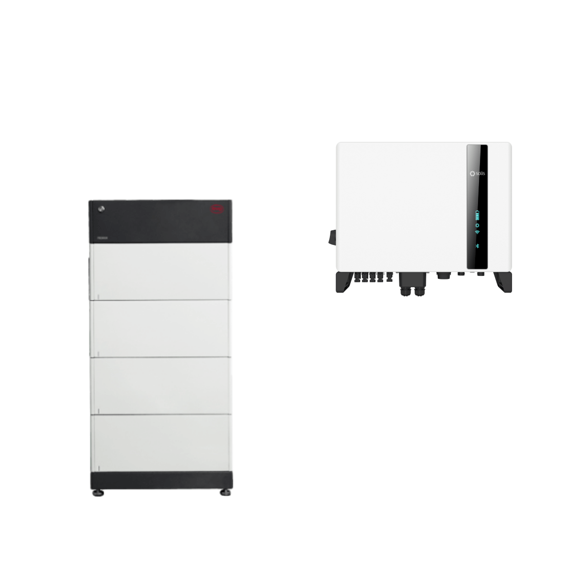 BYD Battery-Box Premium HVM 11.0 mit Solis S6 3P-Hybrid - 6 kW