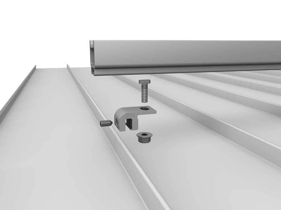 K2 Doppelstehlfalzklemme S-5!