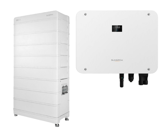 Sungrow Hybrid SH25T mit Sungrow SBR256 Batterie 