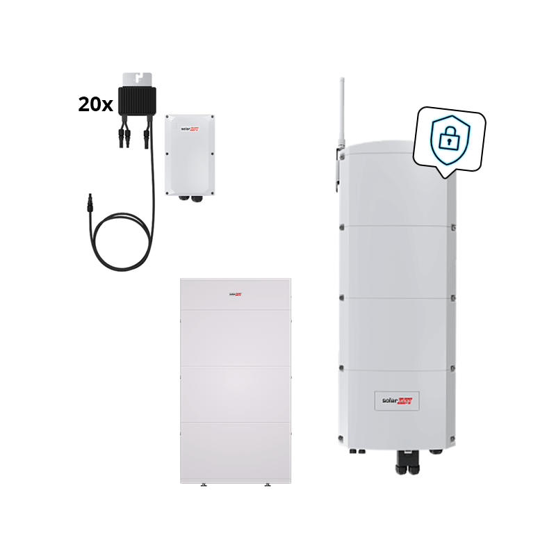 SolarEdge Single Kit Wide Version 8 kW mit 9,7 kWh