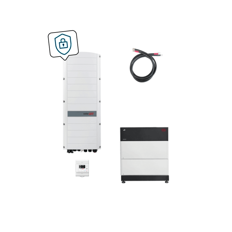 BYD Battery-Box Premium LVS 8.0 mit SolarEdge StorEdge Dreiphasen-Wechselrichter SE7K