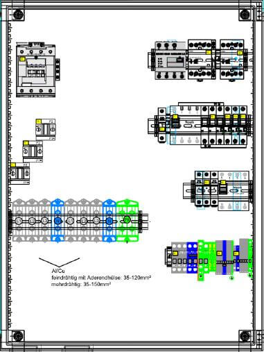 enwitec Umschalteinrichtung 3 x SMA  Sunny Island Pmax 72,5kW 