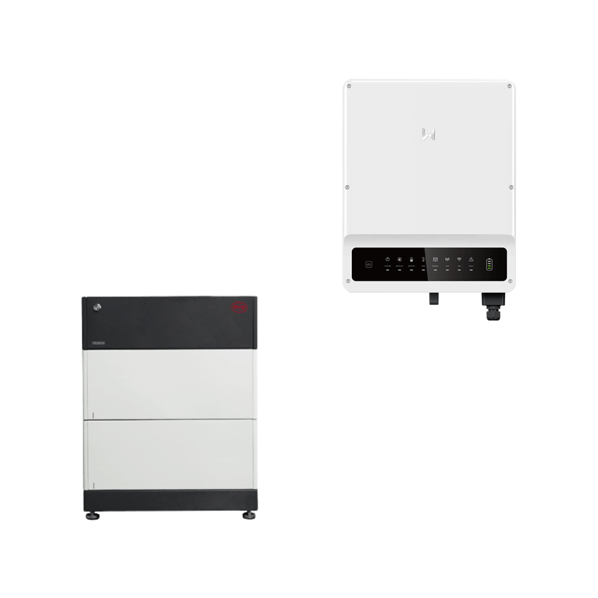 BYD Battery-Box Premium HVS 5.1 mit GoodWe ET Plus 16A - GW6.5KN-ET