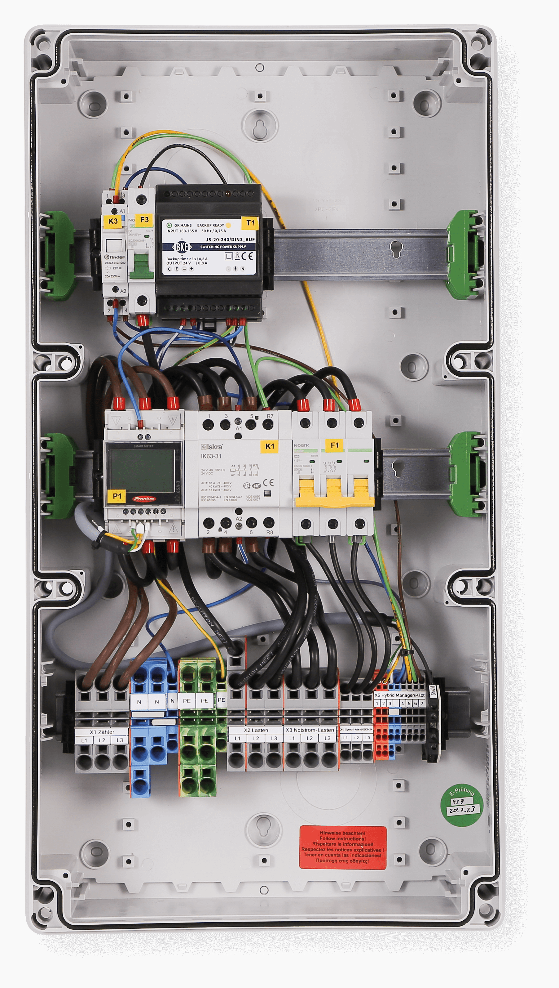 enwitec Umschalteinrichtung Fronius Symo Hybrid / Gen24, mit FRT, AT