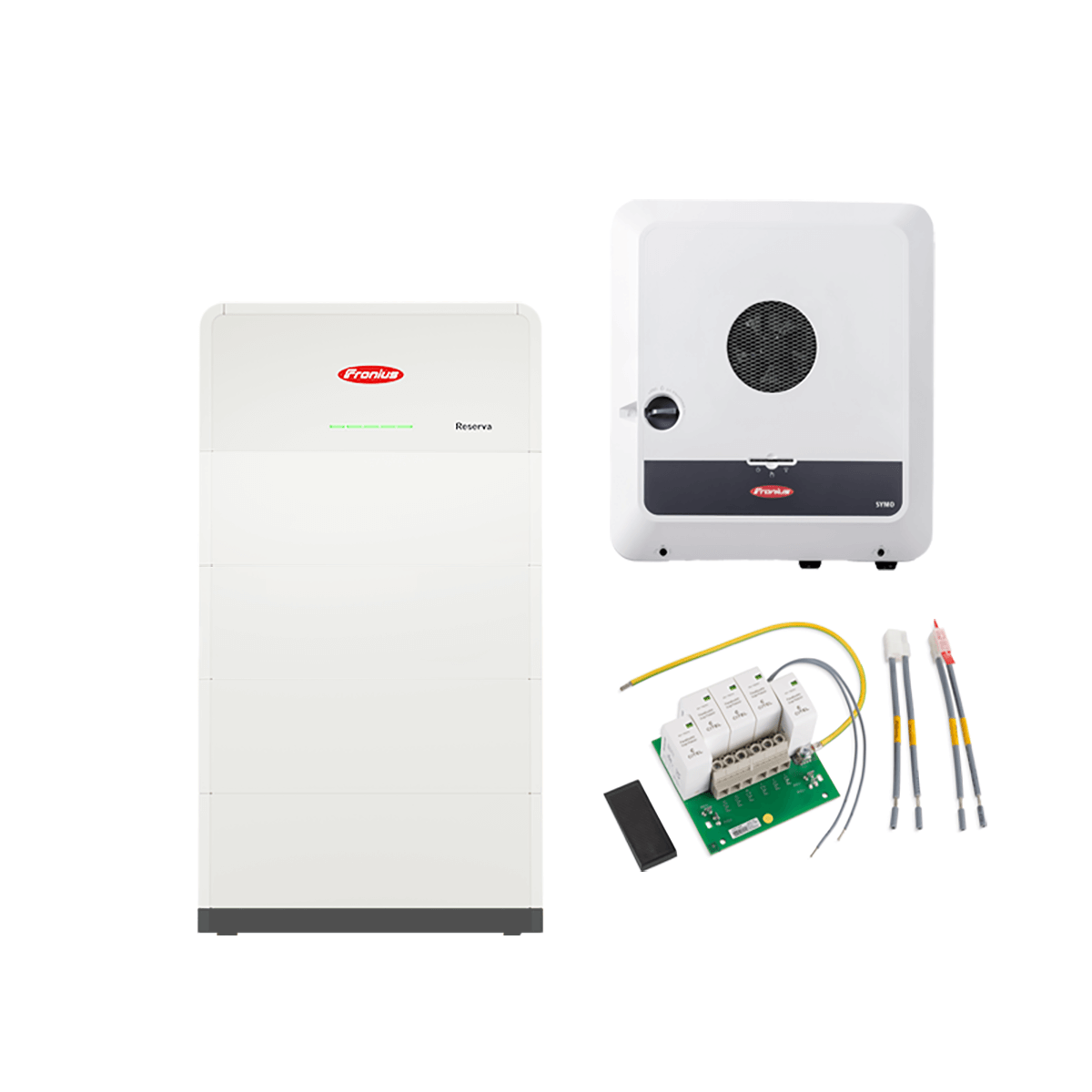 Fronius Symo GEN24 10.0 Plus mit Reserva 12.6 und DC-Überspannungsschutz