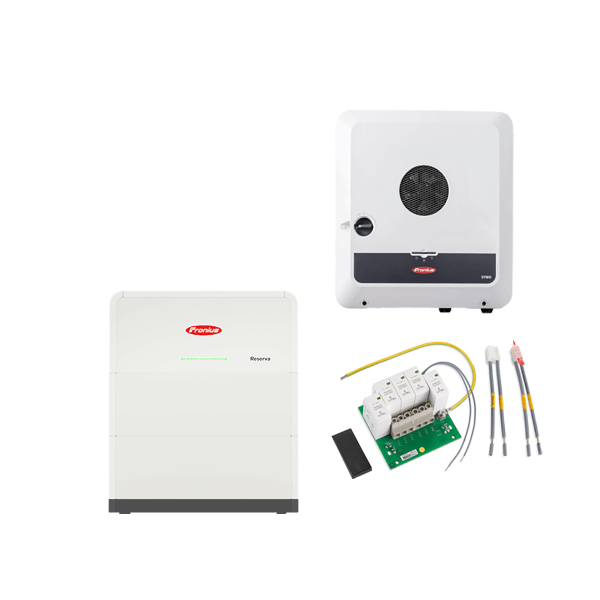 Fronius Symo GEN24 5.0 Plus mit Reserva 6.3 und DC-Überspannungsschutz