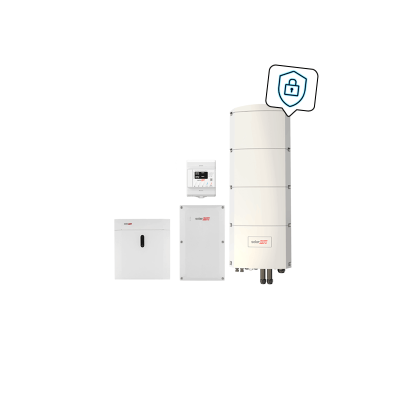 SolarEdge Home Ersatzstrom Paket mit 10 kVA und 4,6 kWh CyberSecurity