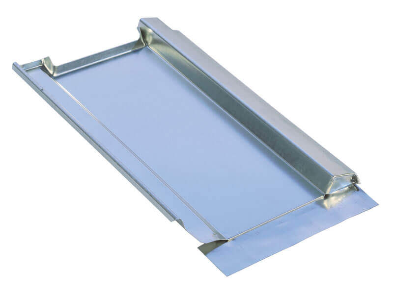 Marzari Metalldachplatte Typ Grande 313, schwarz-grau