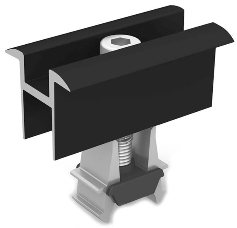 K2 Universal-Modulmittelklemme OneMid, schwarz