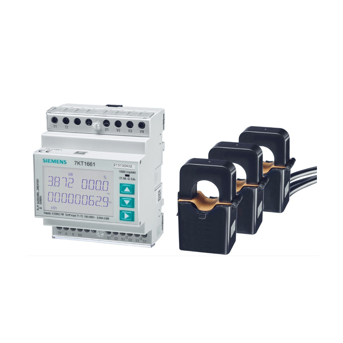 Mennekes Zähler Modbus RTU für Lastmanagement