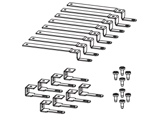 Fronius Reserva Mounting Kit 2 Towers Frontal