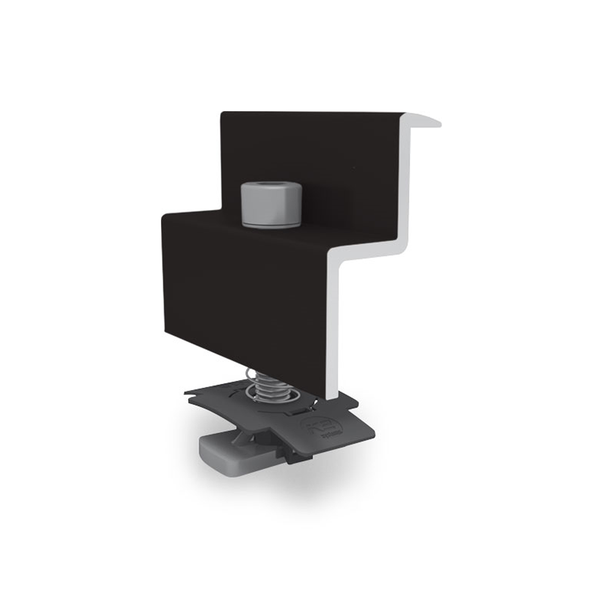 K2 Modulendklemme Standard Set 35 mm, schwarz