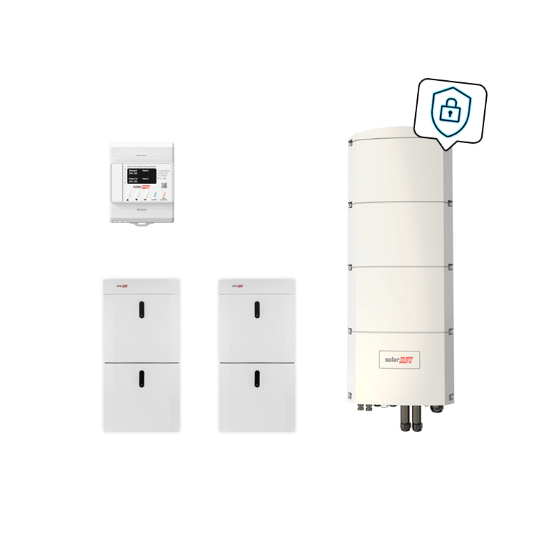 SolarEdge Home Paket mit SE10K-RWB48 und 19,4 kWh