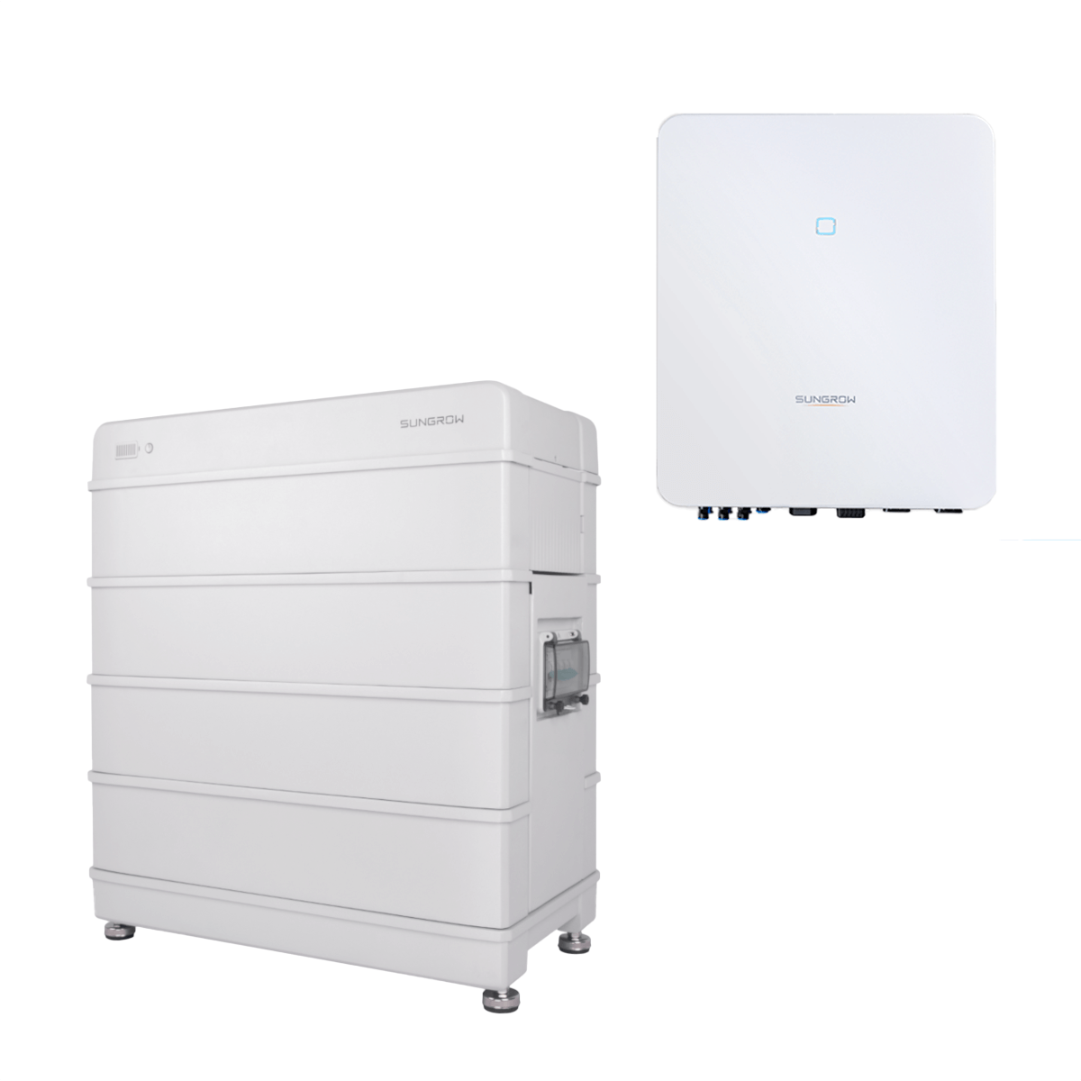 Sungrow SBR128 mit Sungrow Hybrid HV SH8.0RT V112