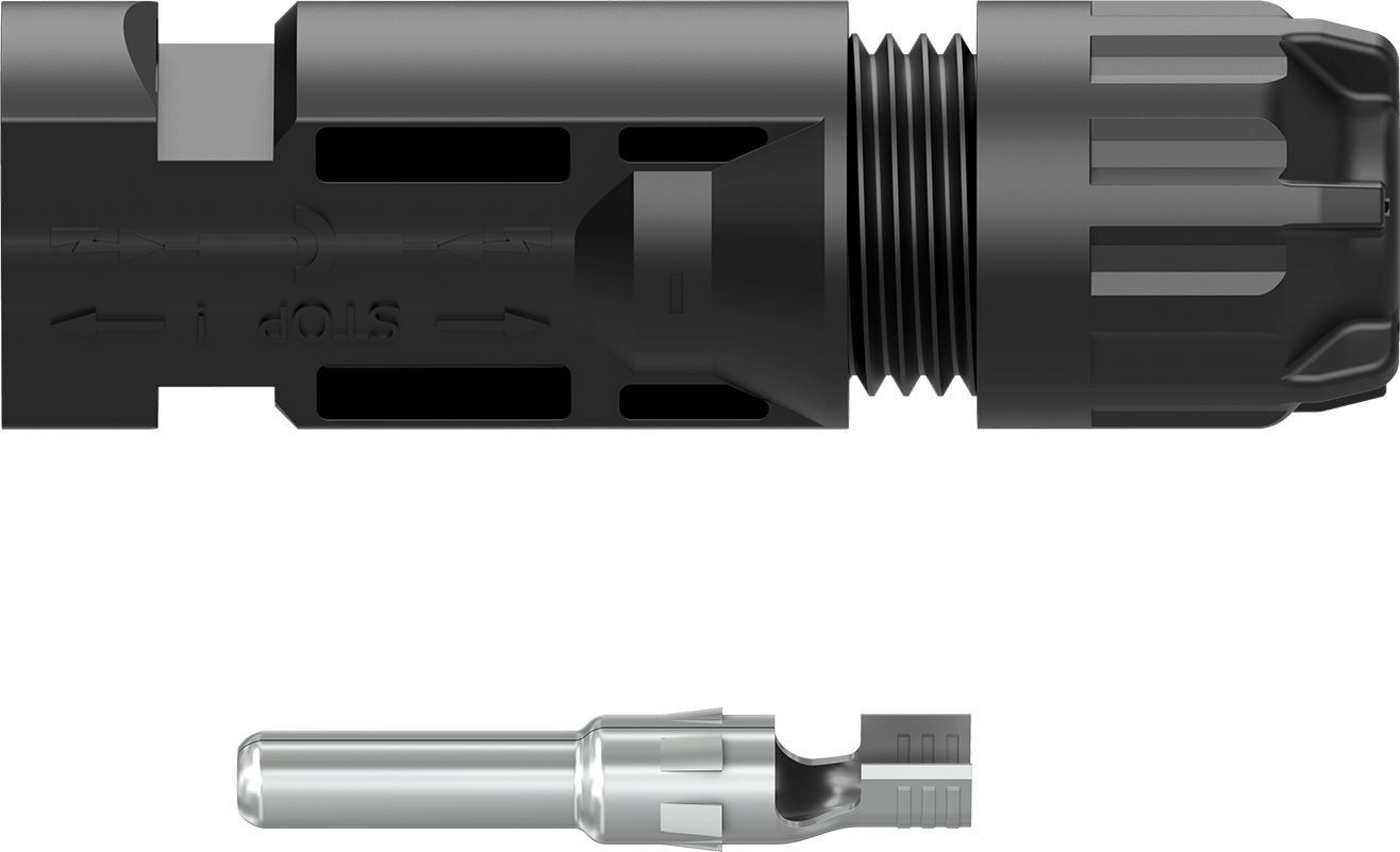 Stäubli MC4 Stecker, 4-6 mm² II, Da 5,9-8,8 mm