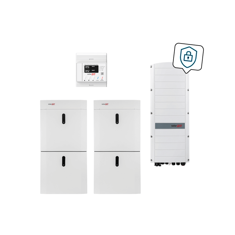 SolarEdge StorEdge Paket mit SE8K-RWS und 18,4 kWh
