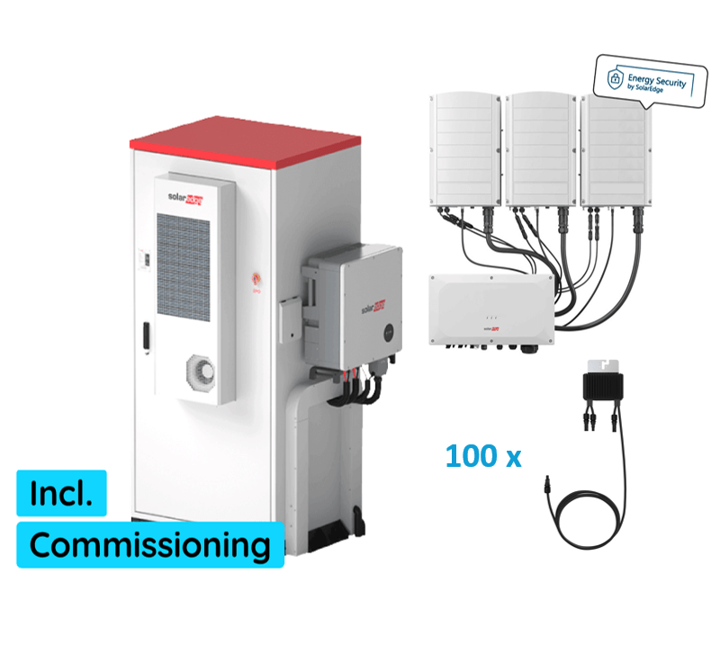 SolarEdge CSS-OD 102 + TRI 90kW/100kW PV-WR + 100 S1000 Optimierer
