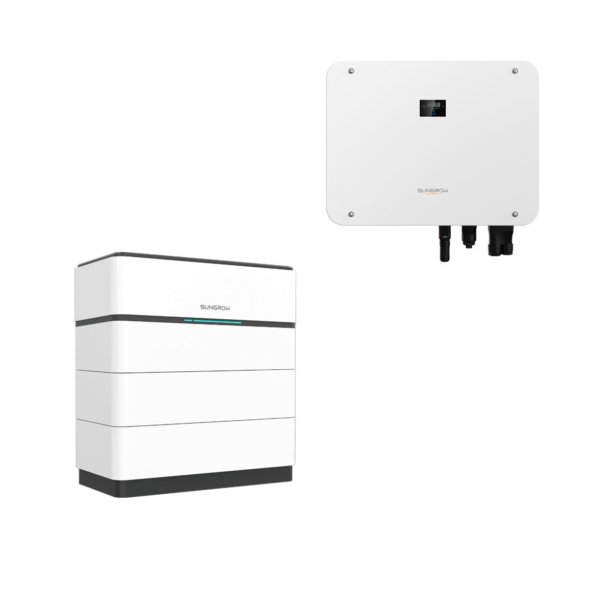 Sungrow Hybrid SH15T mit Sungrow SBH150 Batterie 