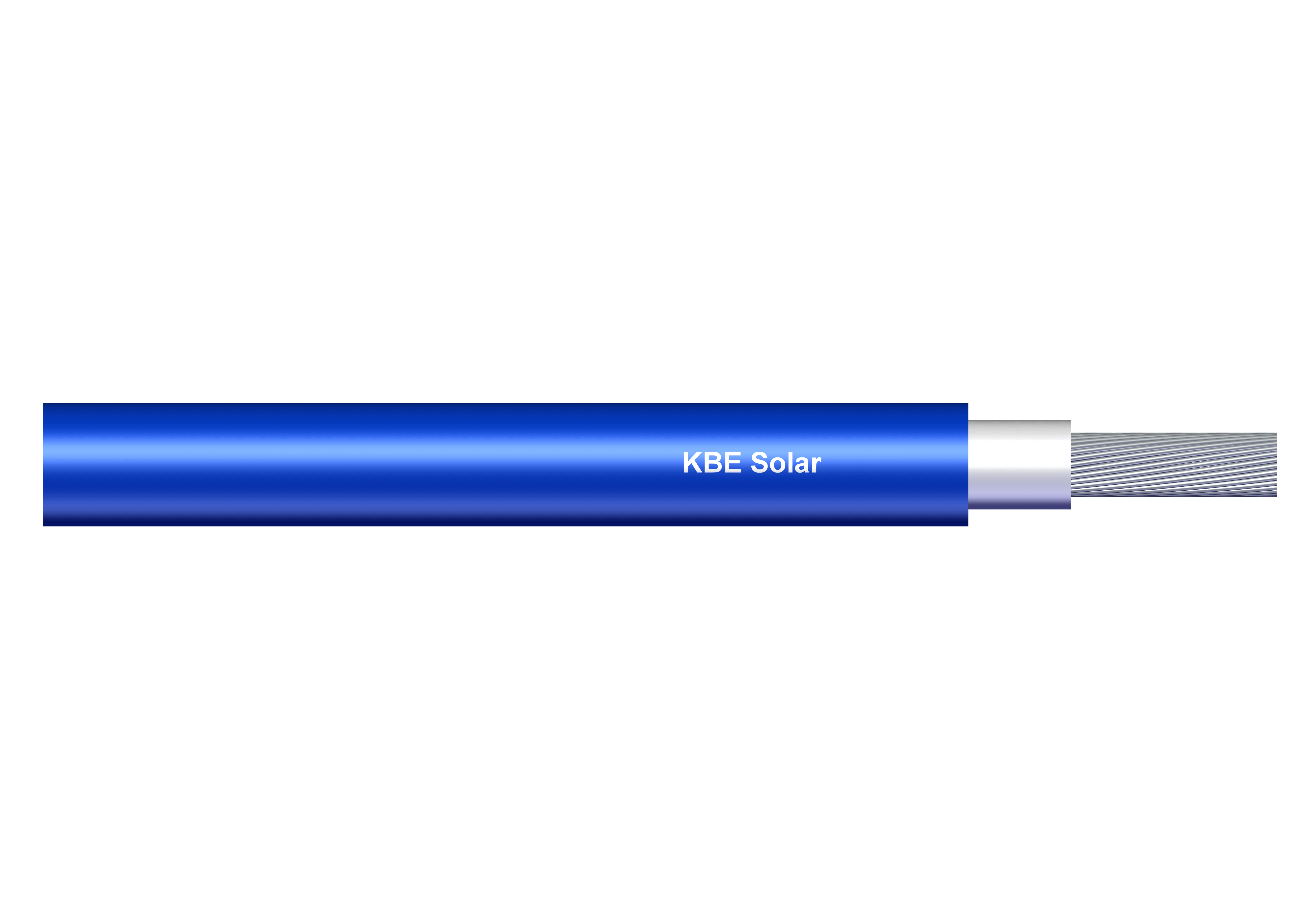 KBE Solarkabel DB+, 6mm², 100m, blau