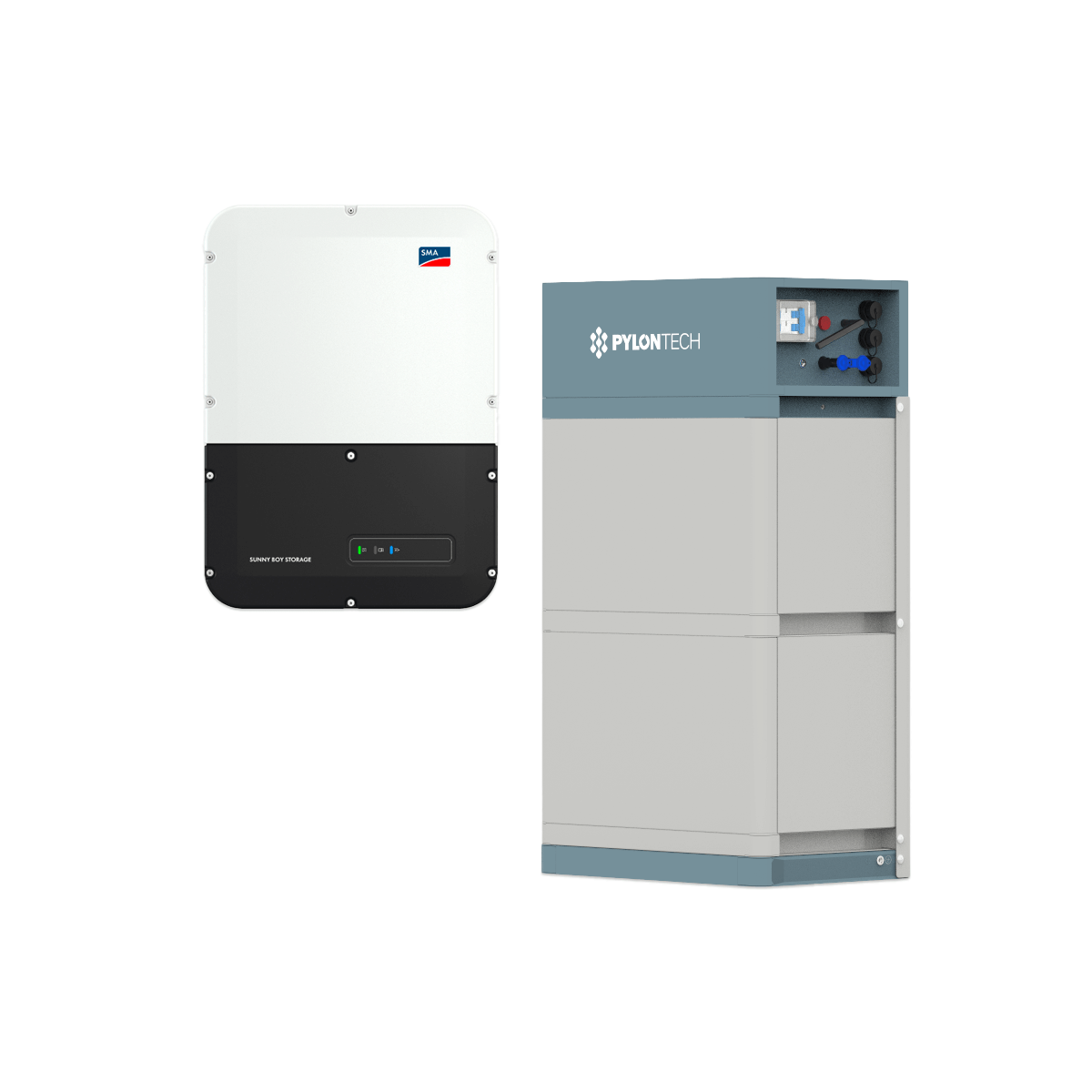 Pylontech Force-H2 7,1 kWh mit SMA Sunny Boy Storage 5.0