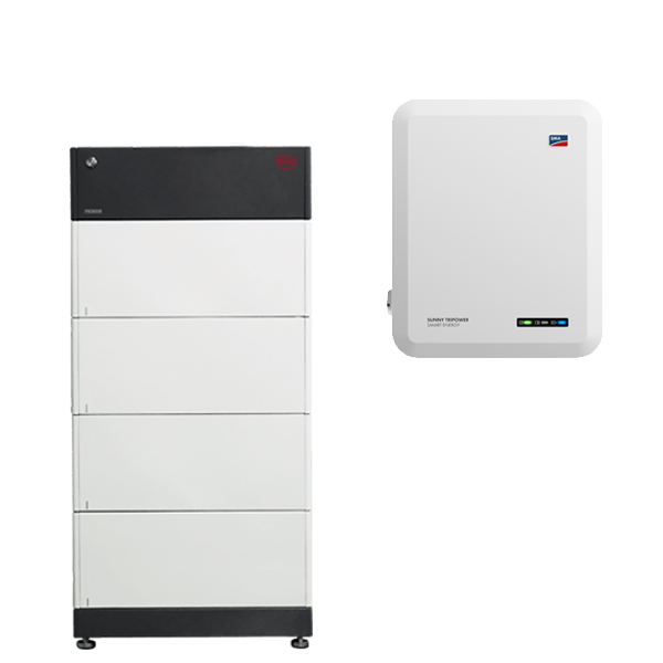 BYD Battery-Box Premium HVM 11.0 mit SMA Hybrid STP 8.0 SE