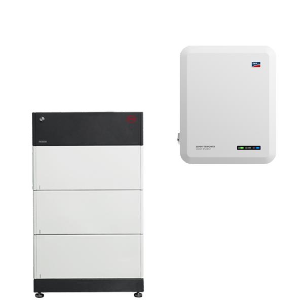 BYD Battery-Box Premium HVS 7.7 mit SMA Hybrid STP 5.0 SE