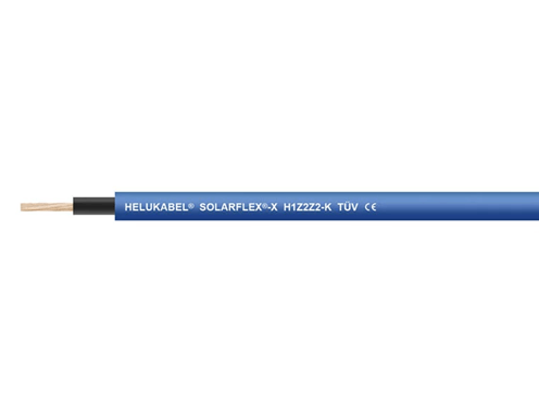 Solarkabel HELUKABEL Solarflex H1Z2Z2-K 4,0 mm² 100m blau